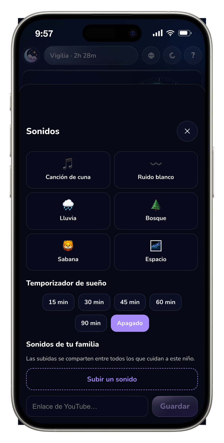 Sonidos que ayudan a dormir