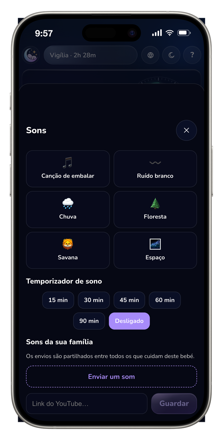 Sons que ajudam a adormecer